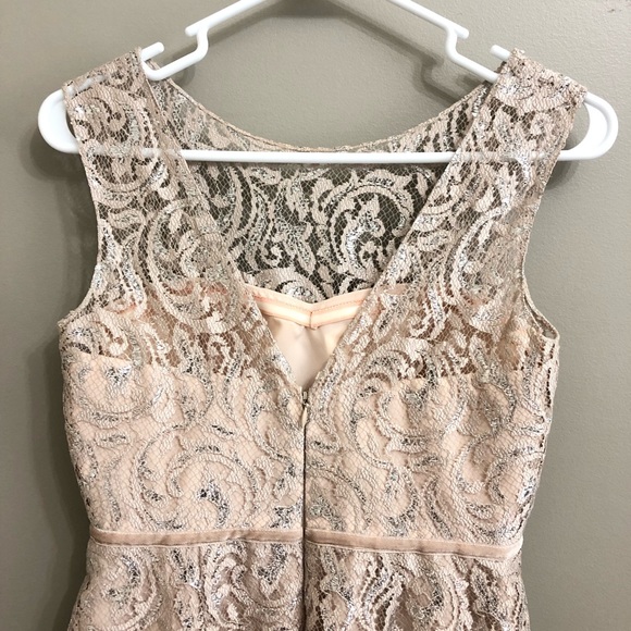 Jenny Yoo Harlow Metallic Dress - Picture 4 of 7